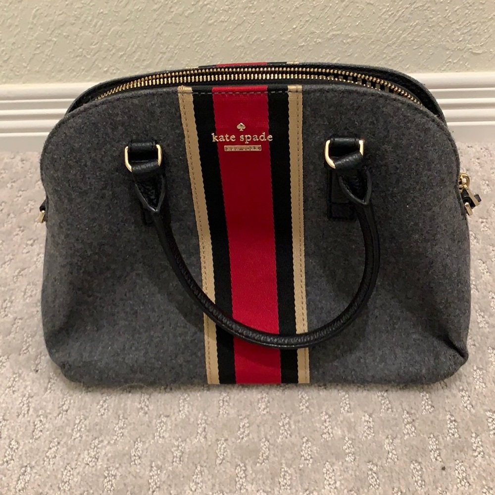 Kate Spade Jackson Street Lottie - Grey Flannel & Stripe